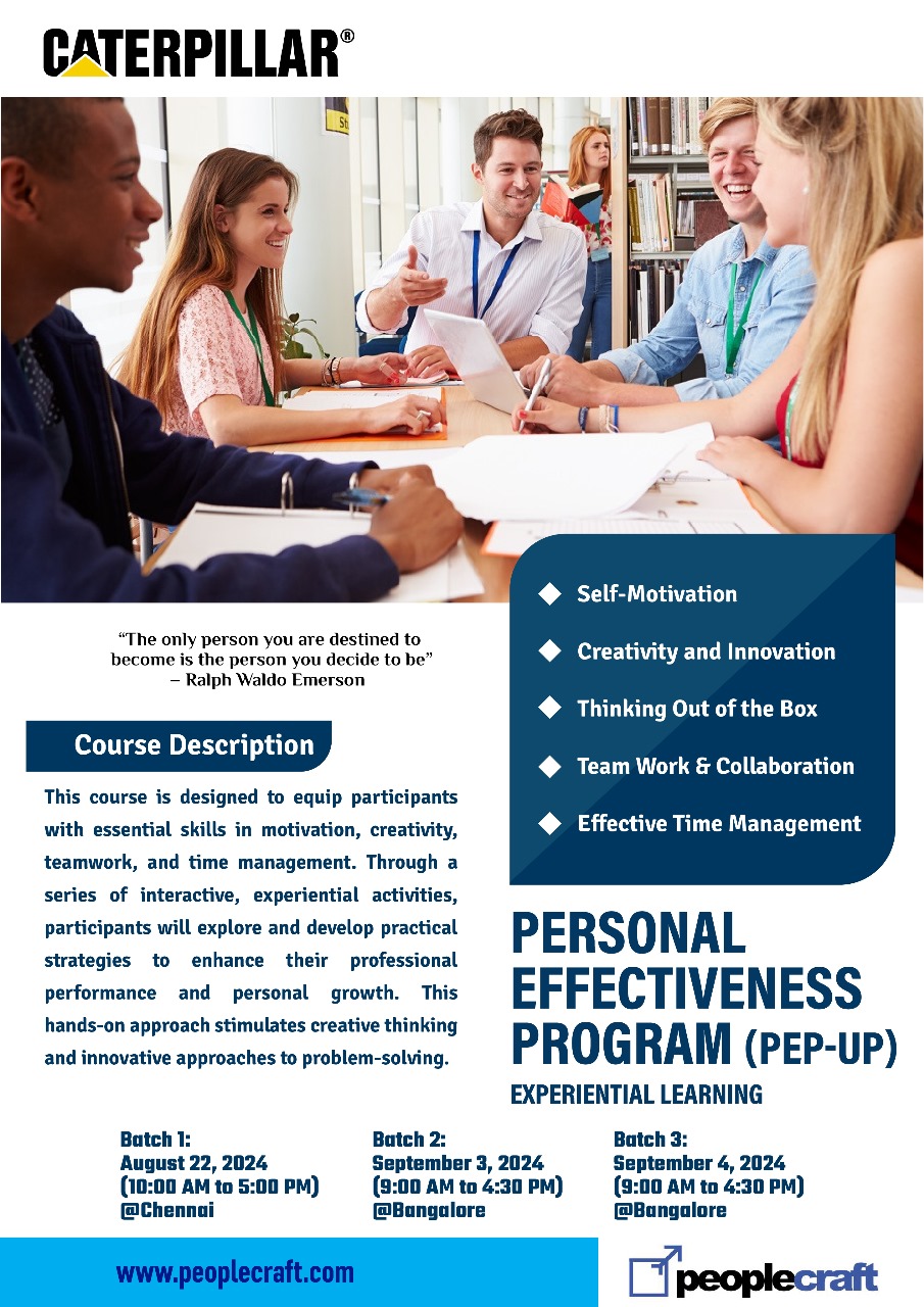 Caterpillar PEP-UP -Experiential Learning
