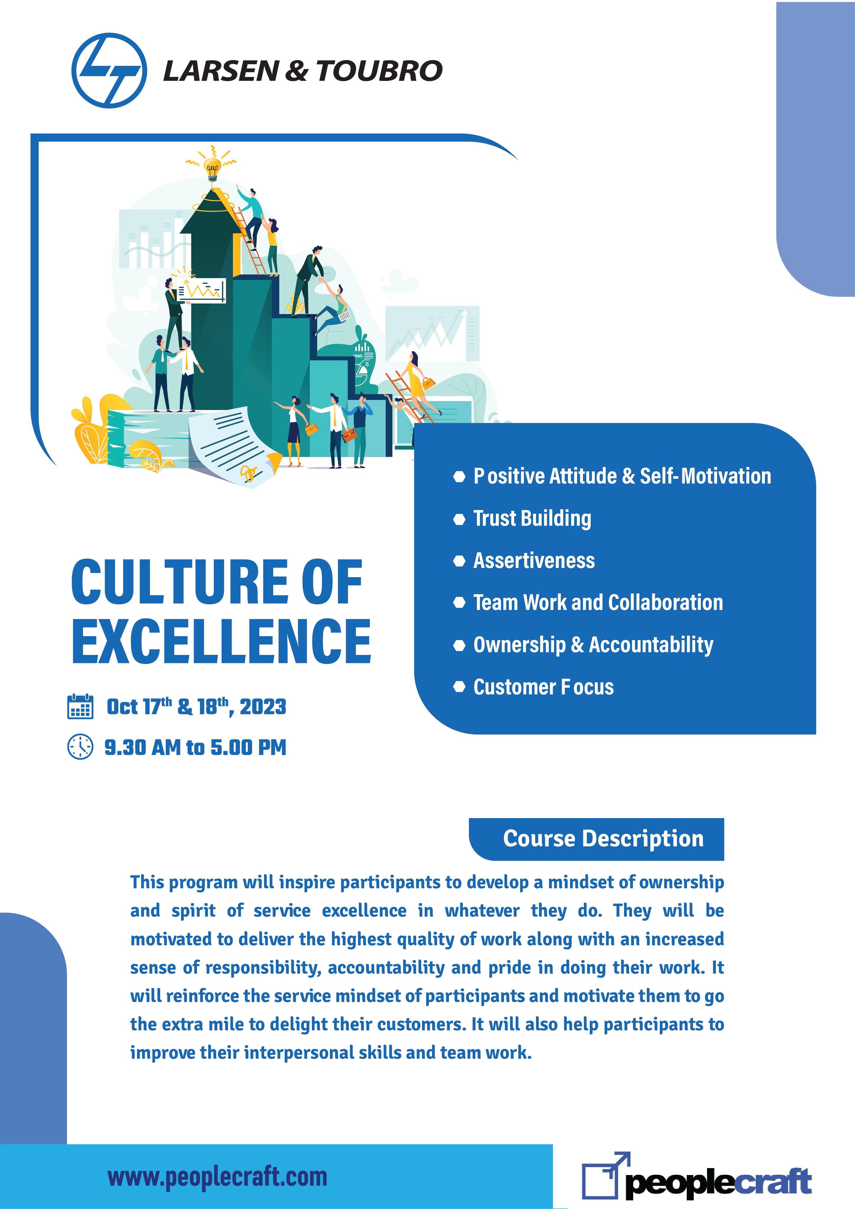 L & T Culture of Excelence