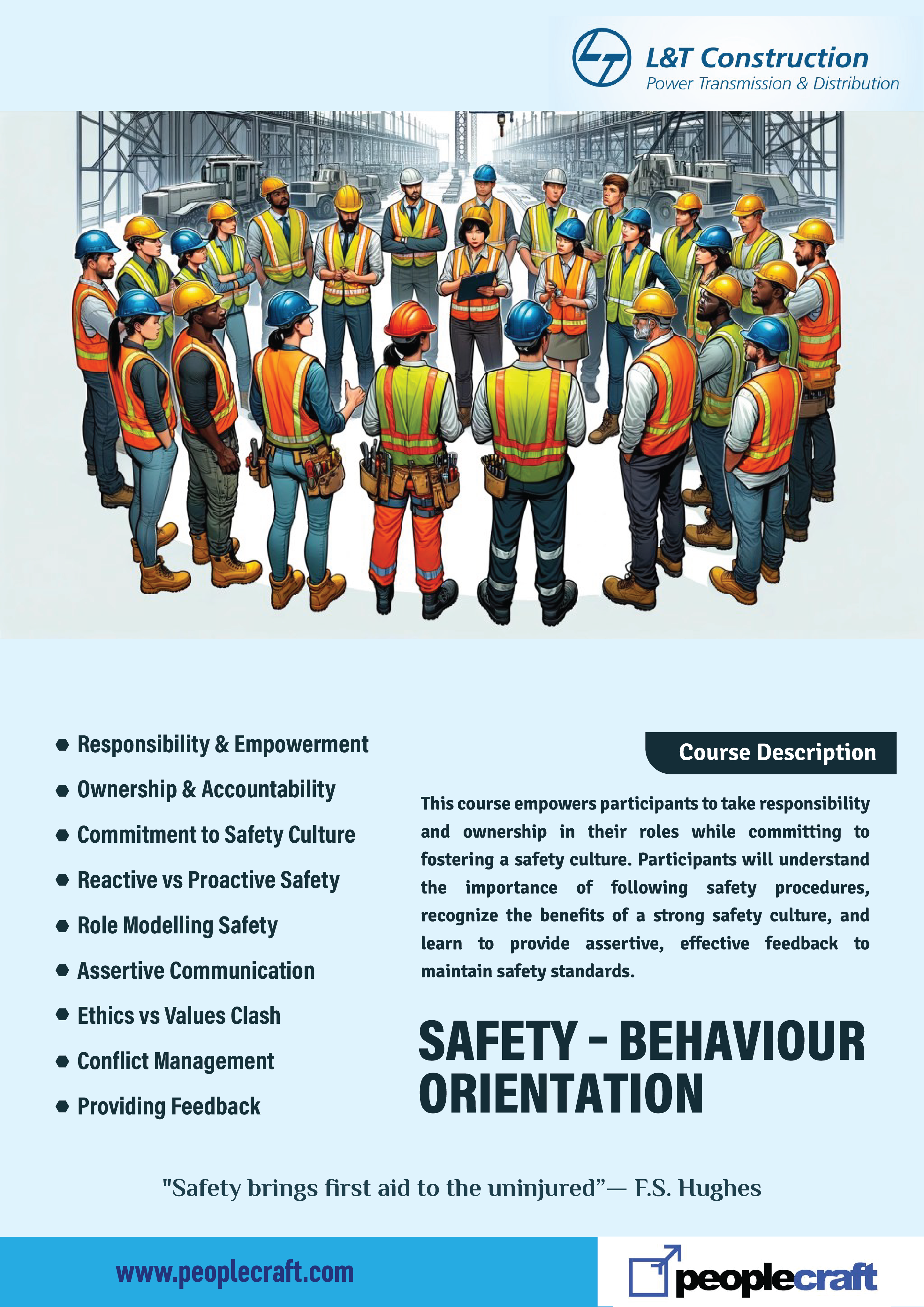 L & T Safety Behavior Program