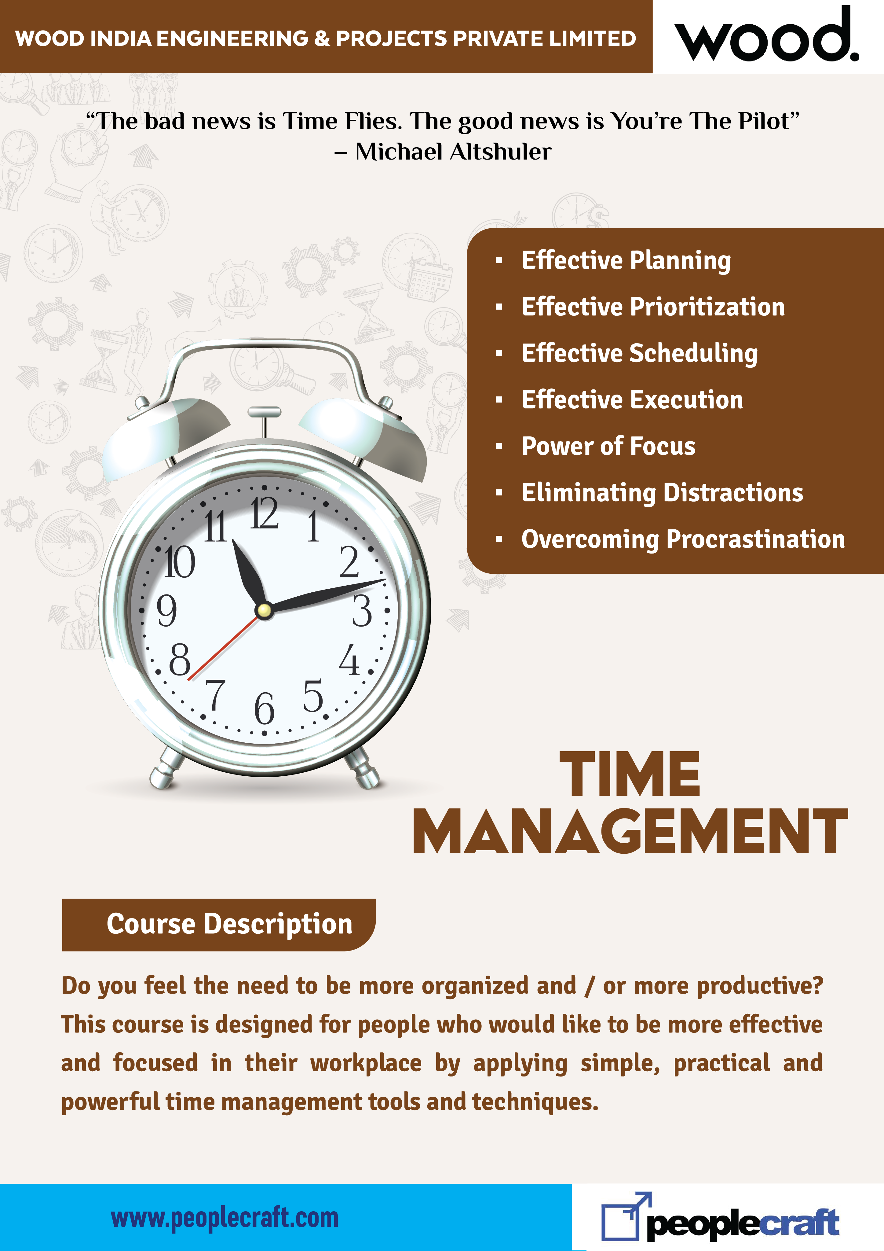 Wood Time Management