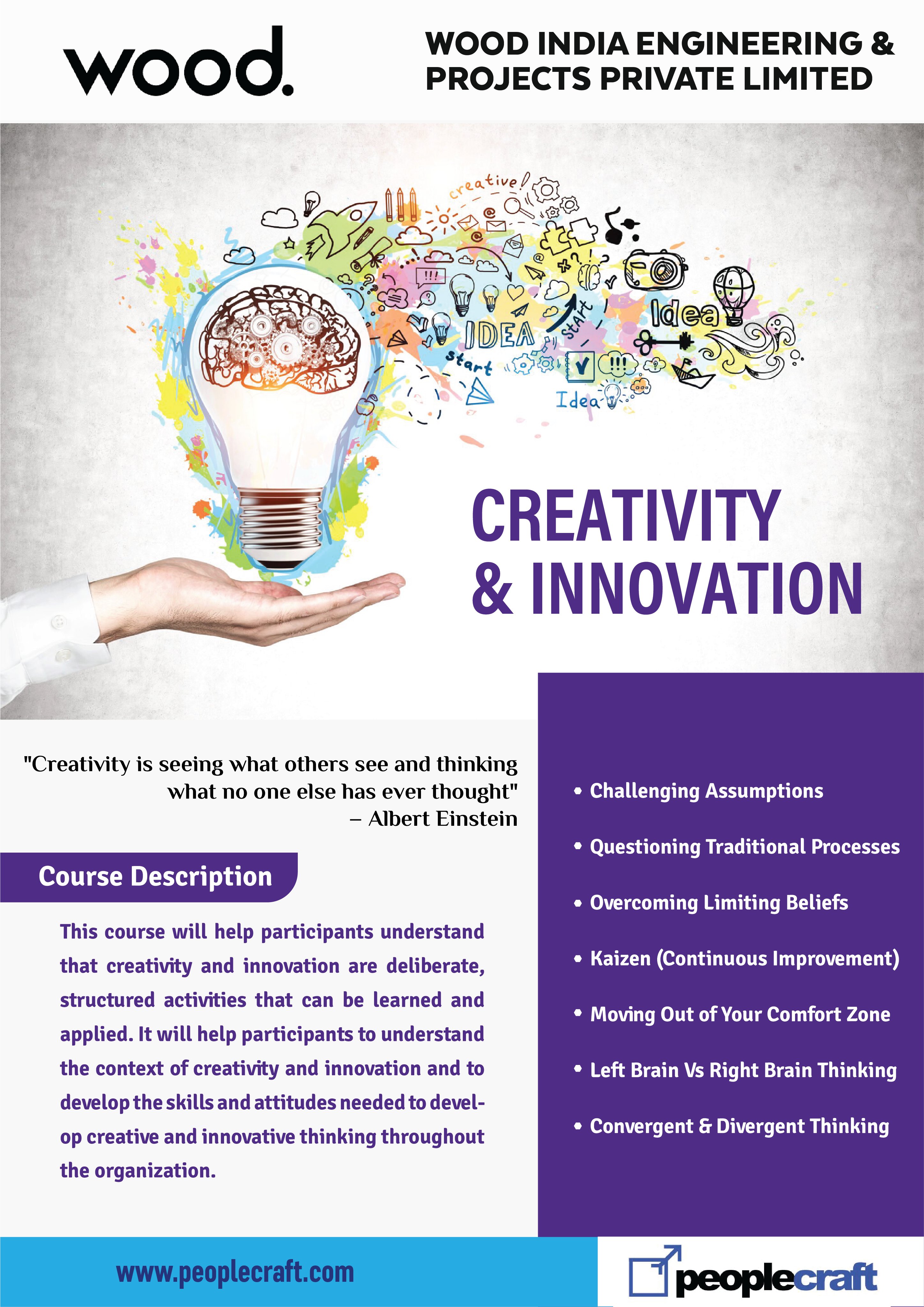 Wood Creativity & Innovation