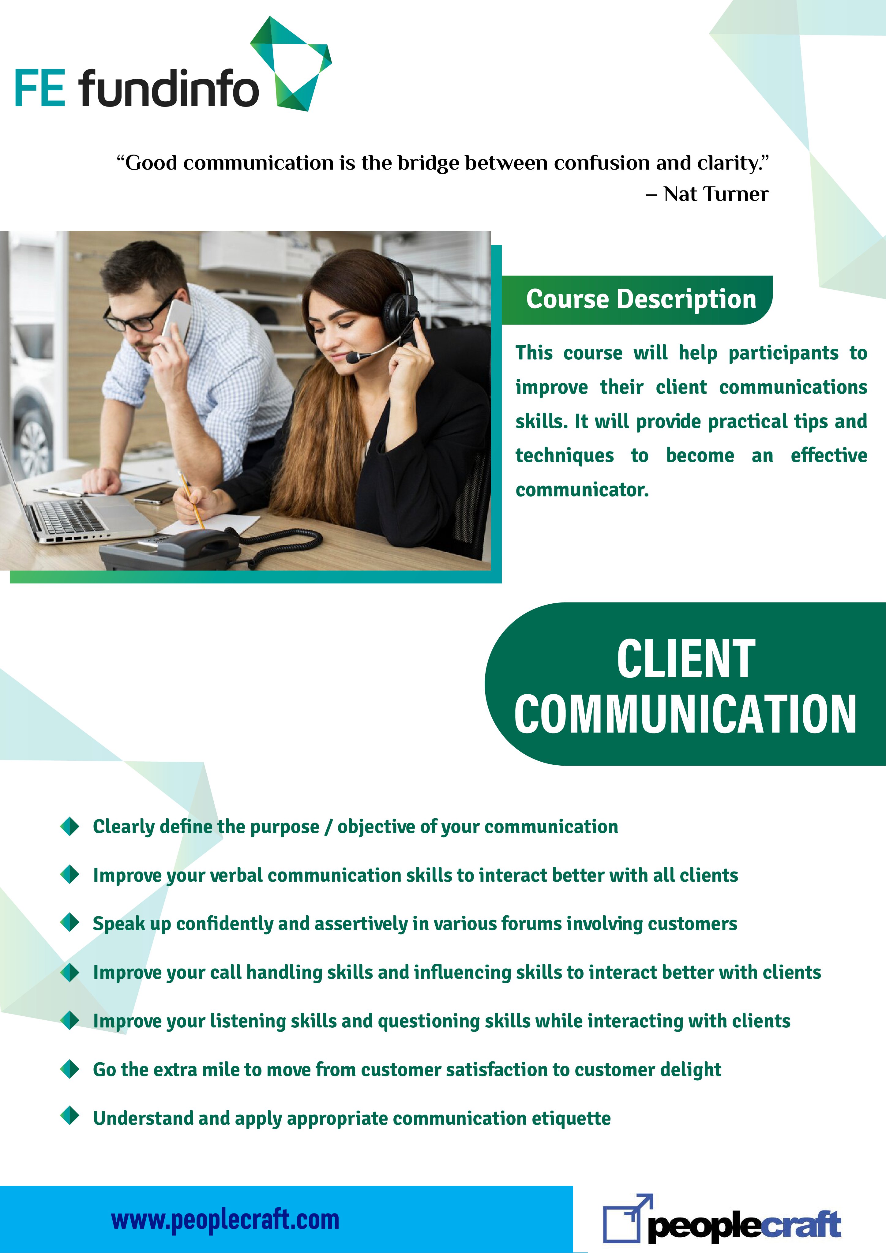 Fefundinfo Client Comunication